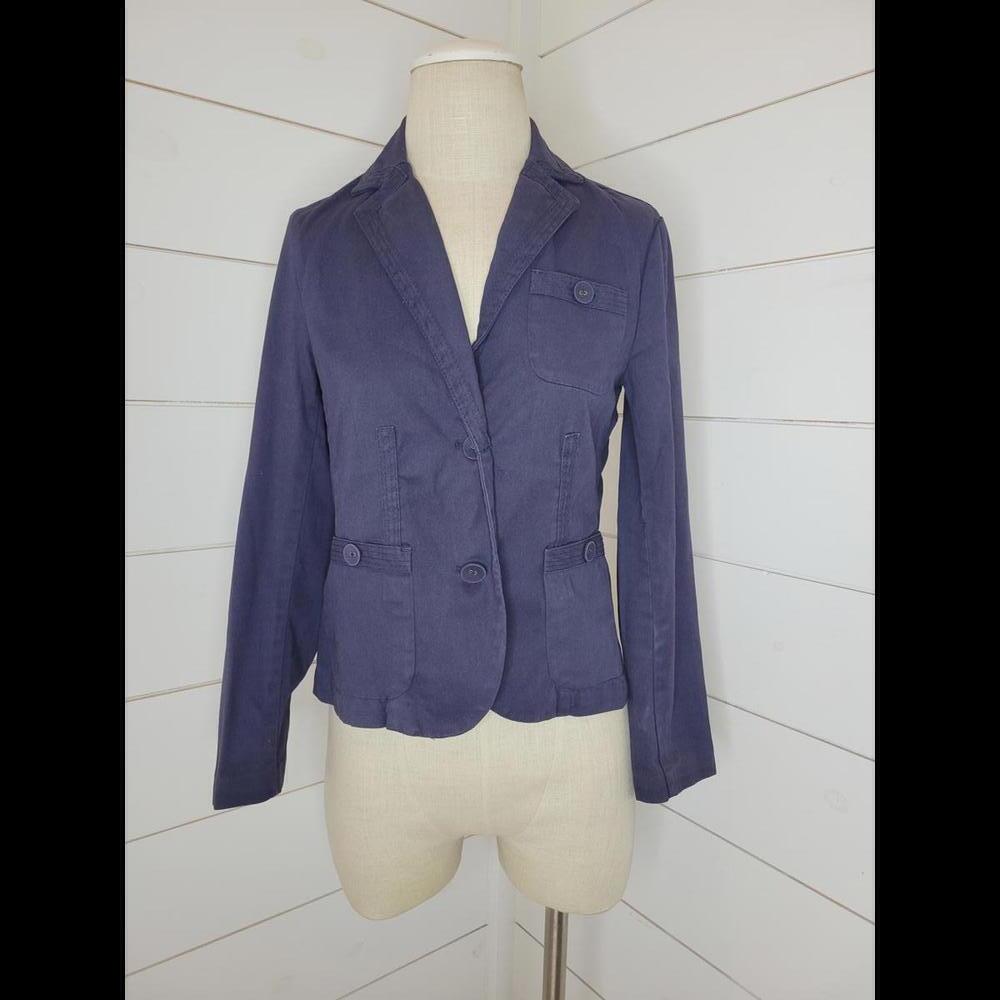 George size 4 navy blue cotton jacket